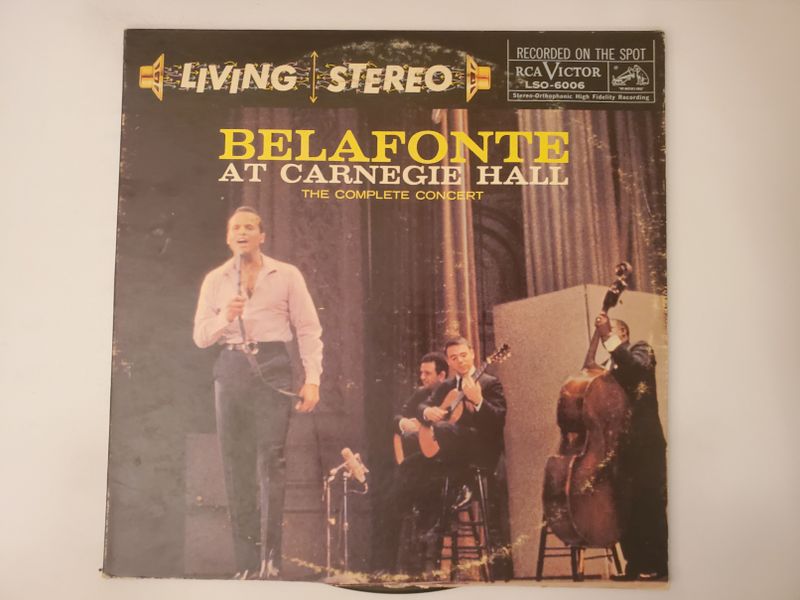 Harry Belafonte Belafonte at Carnegie Hall: The Complete Concert vinyl record